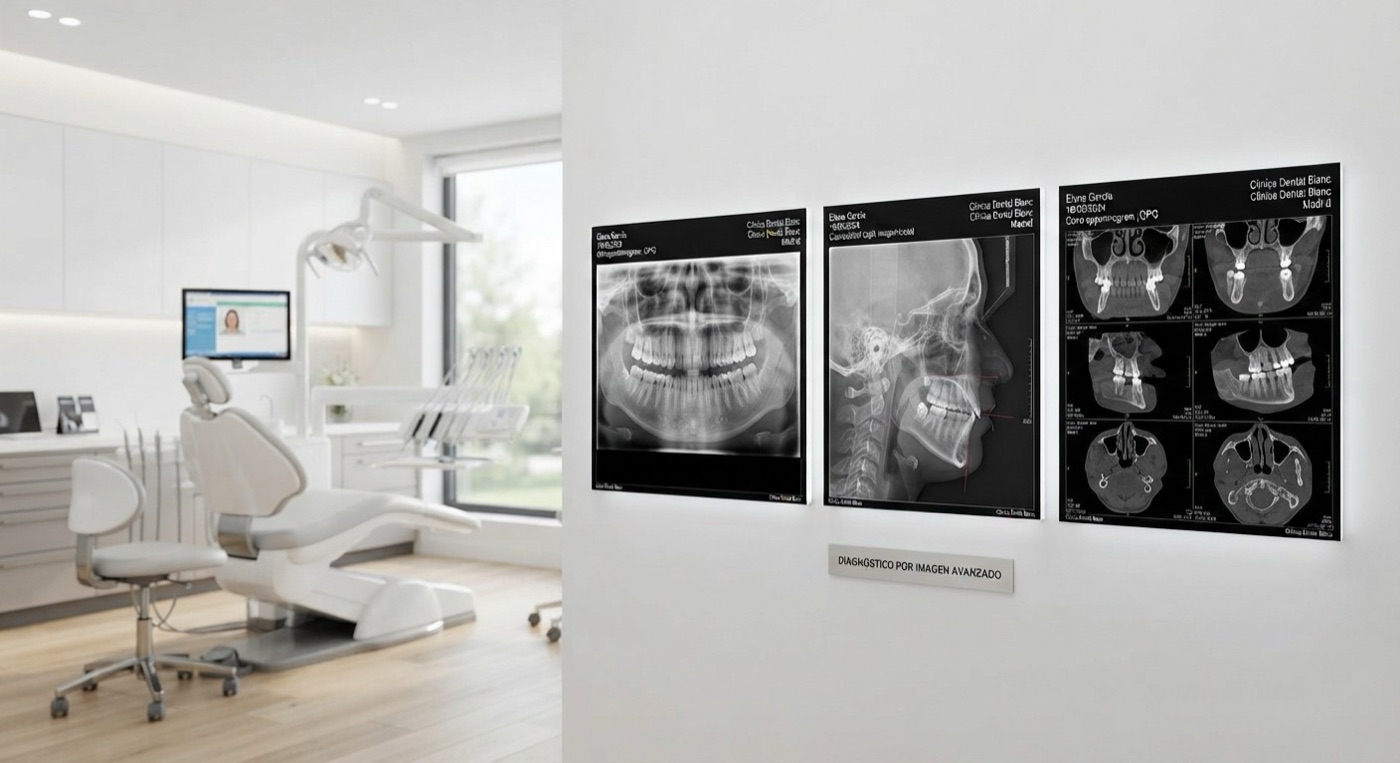 Radiografía panorámica, lateral de cráneo y tomografía dental para planear la ortodoncia